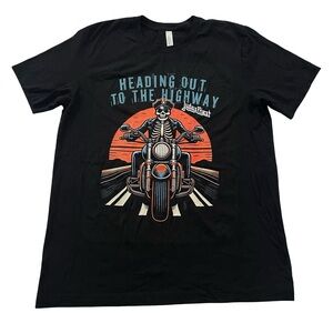 Judas Priest “Heading Out To The Highway” Size L Black Tee